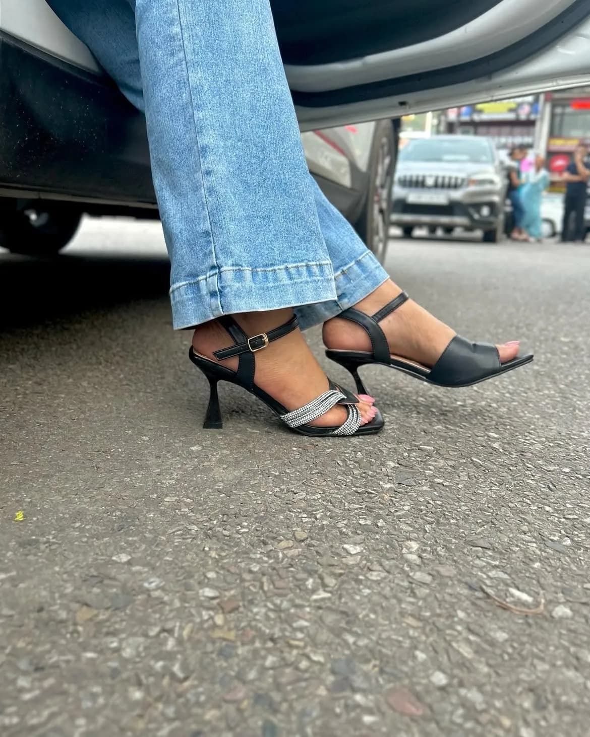 Nector Pencil Heels Black