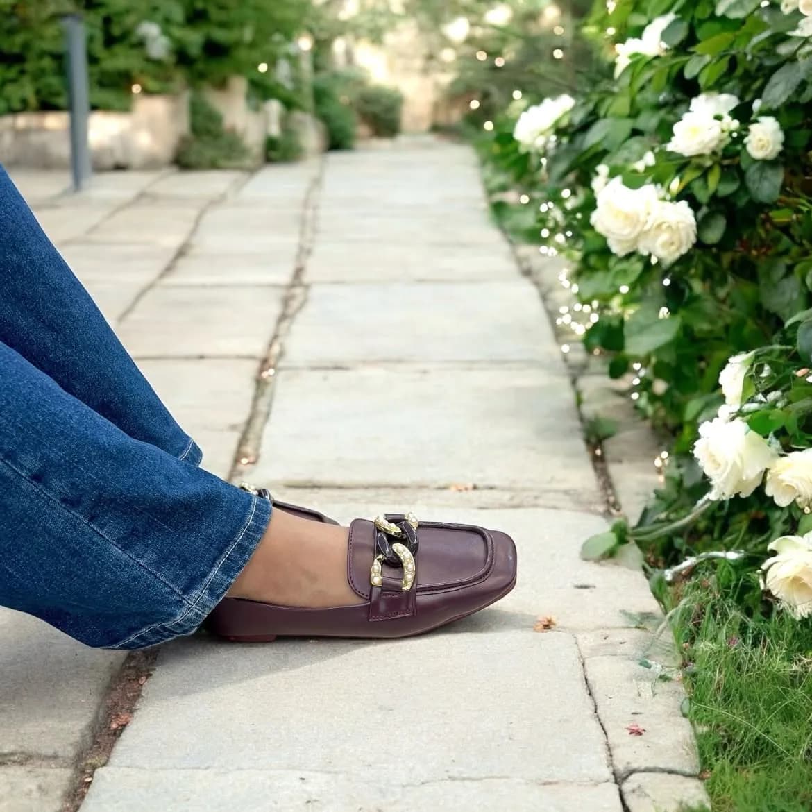 Urbantoes Diana Maroon loafers