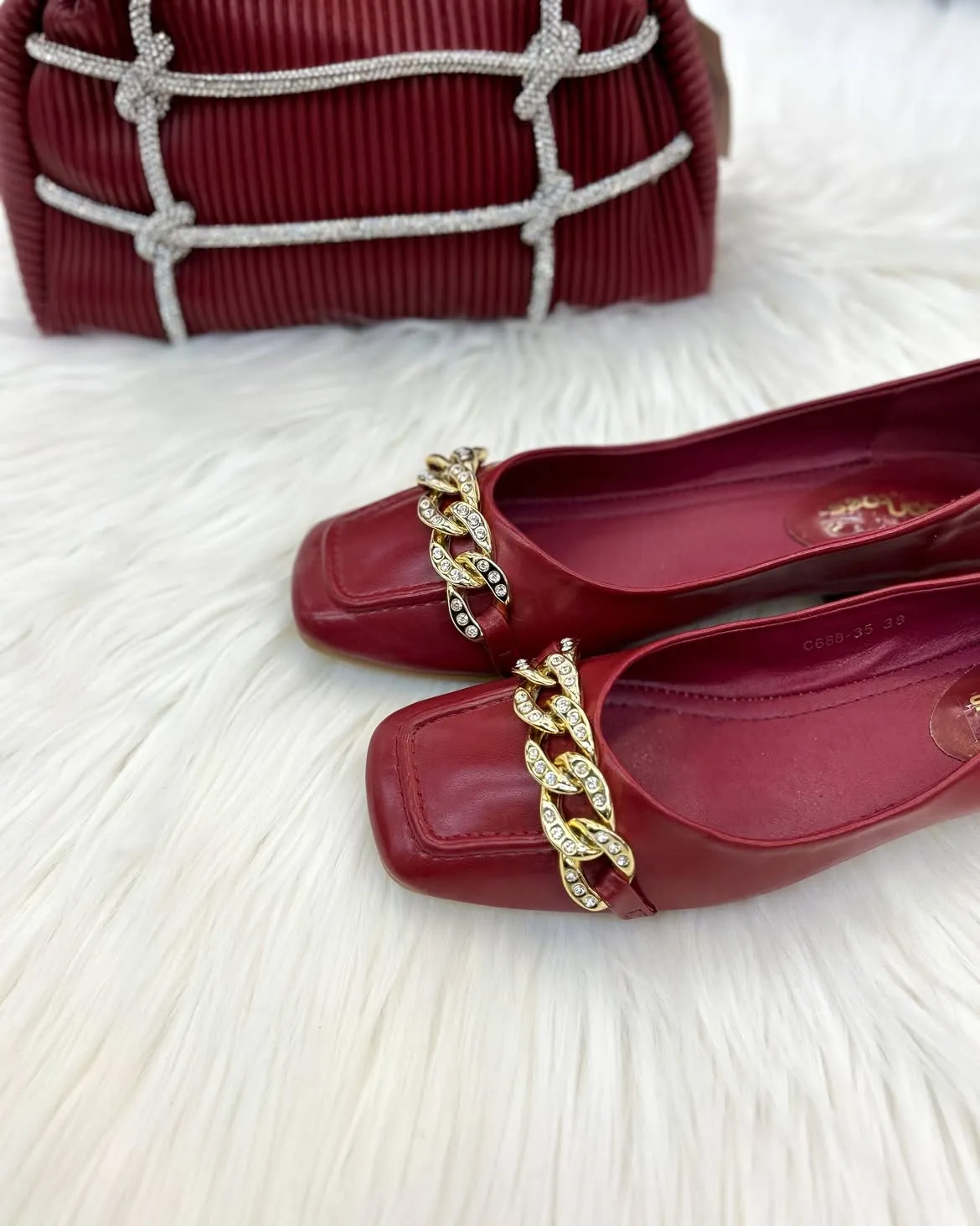 Christiana Maroon Heels