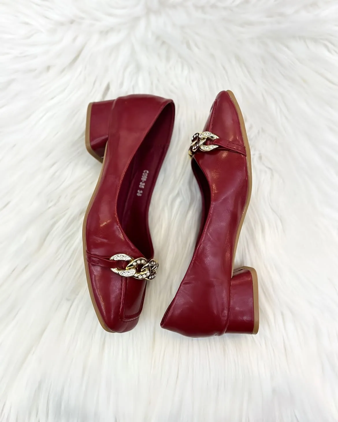Christiana Maroon Heels
