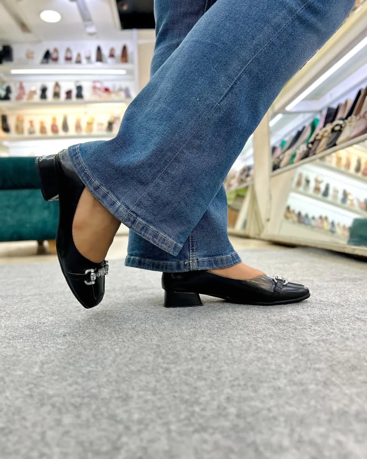 Christiana Black Heels