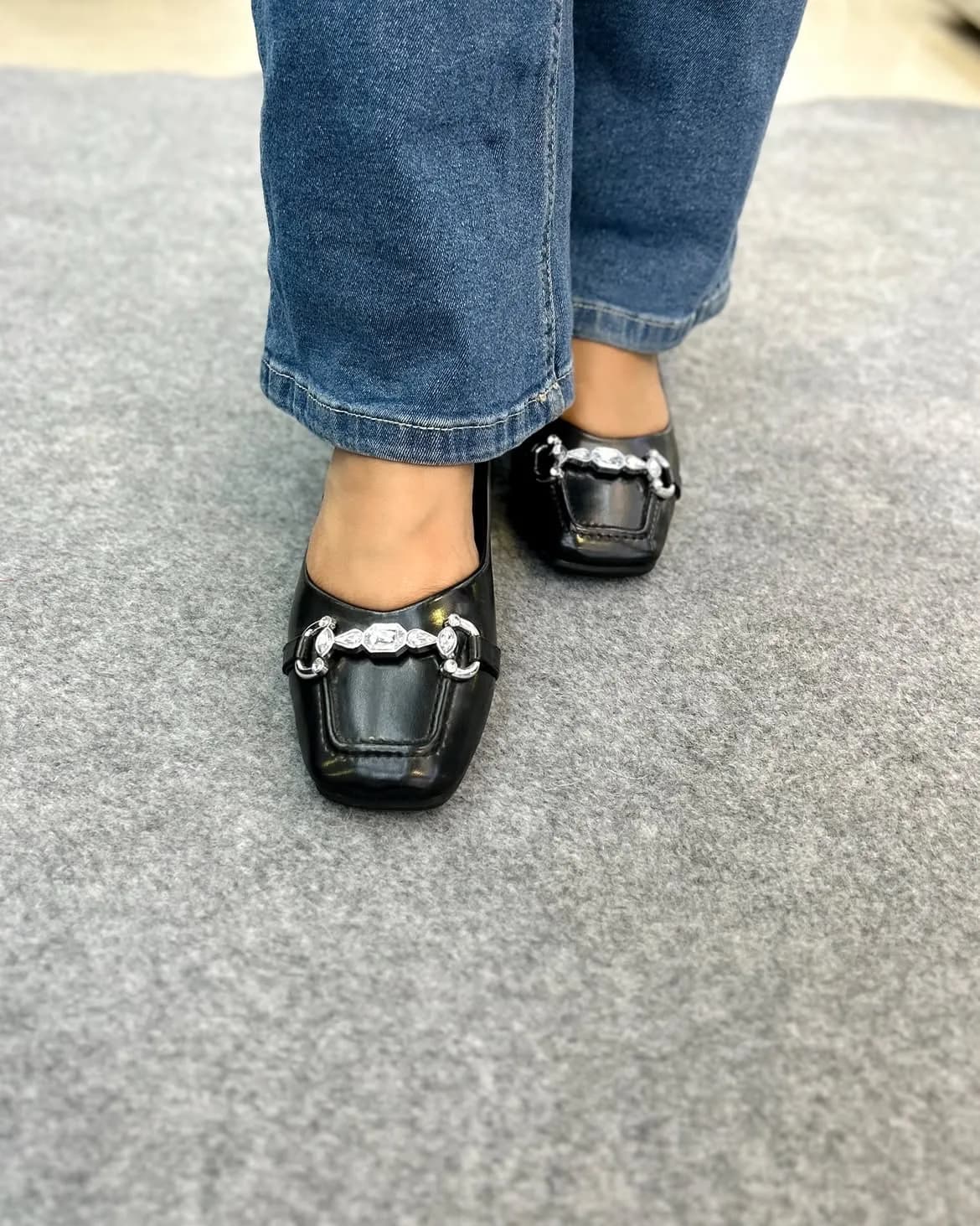 Christiana Black Heels