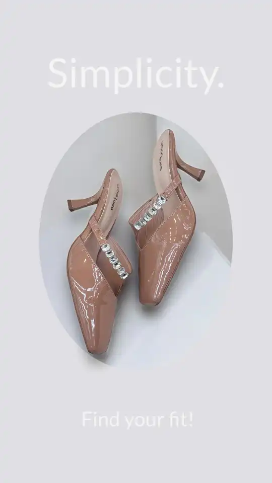 Luxe Pencil Heel Mules