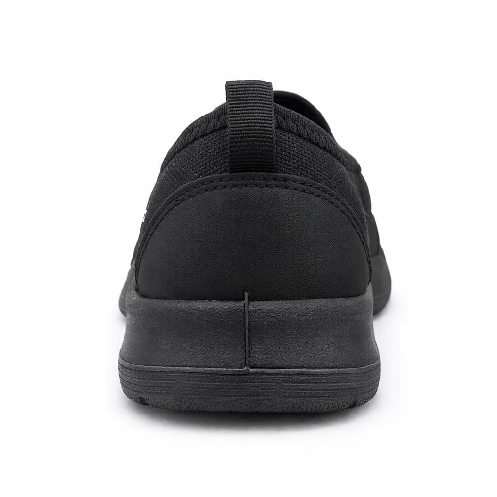UrbanToes Women’s Black Slip On Walking Shoes