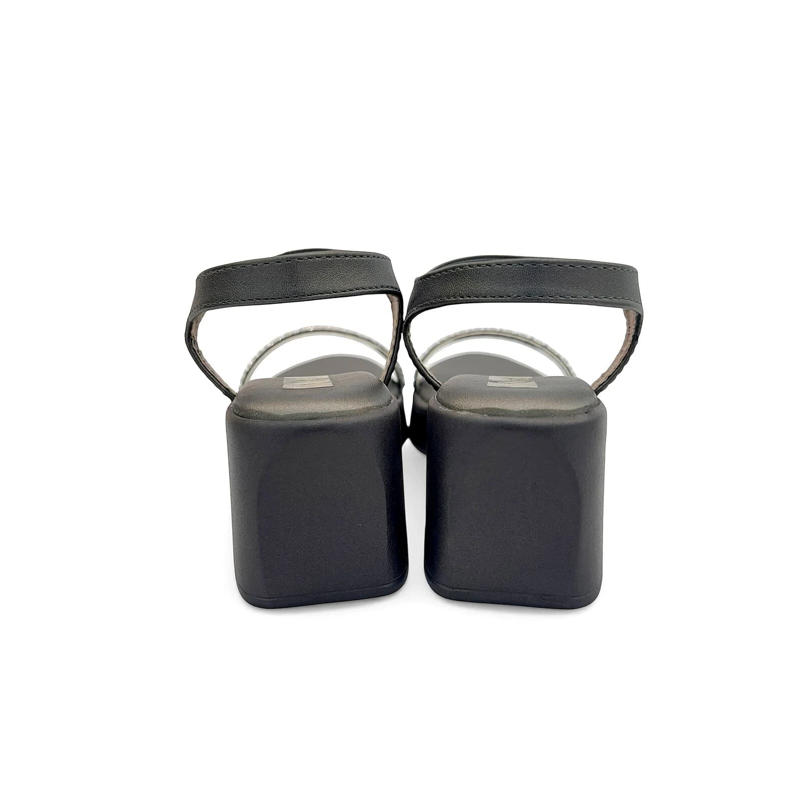 Grey Embellished Wedge Sandals for Women – Festive Platform Heels