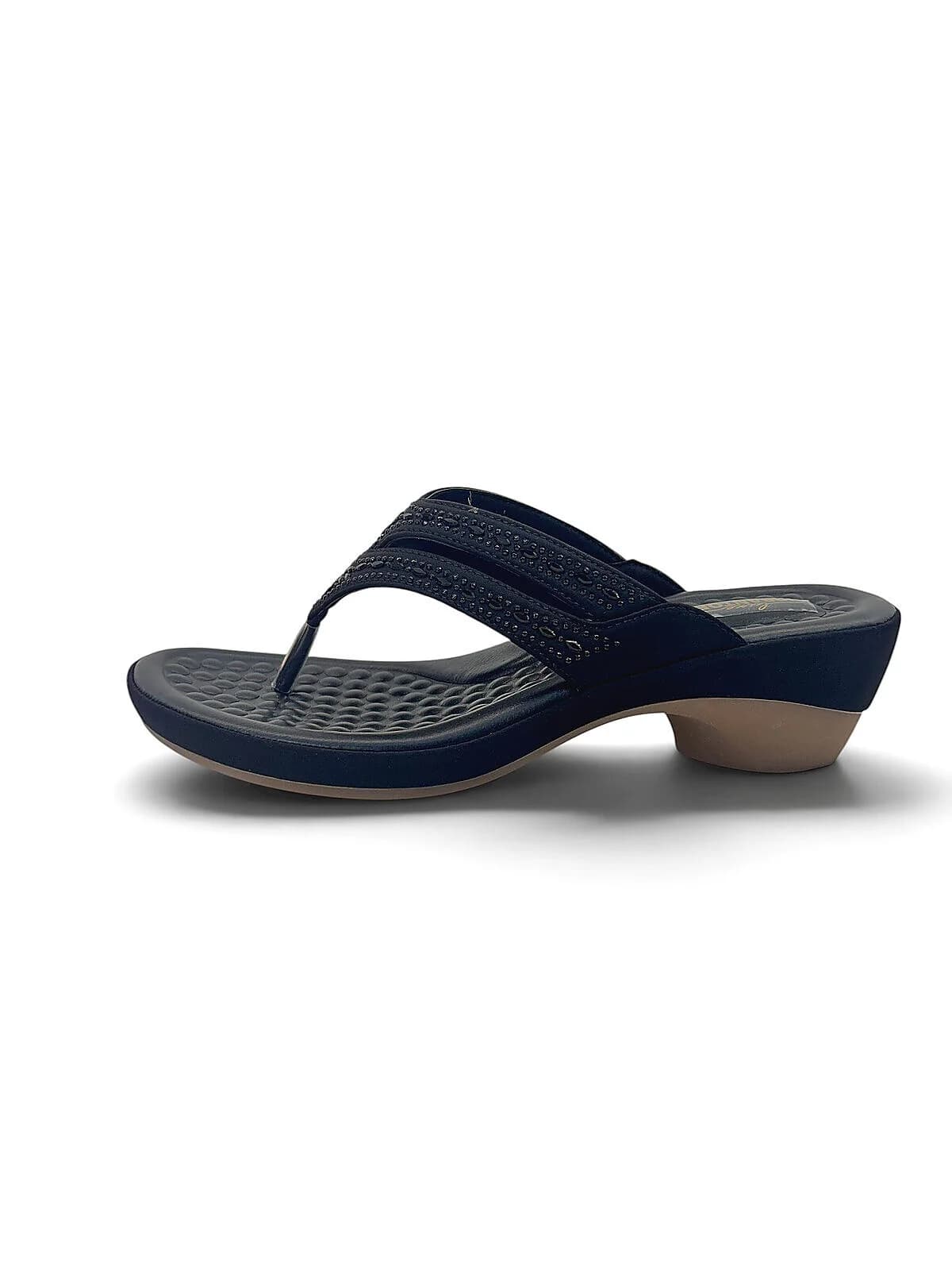 Black Toe Post Sandals for Women Daily Wear | UrbanToes
