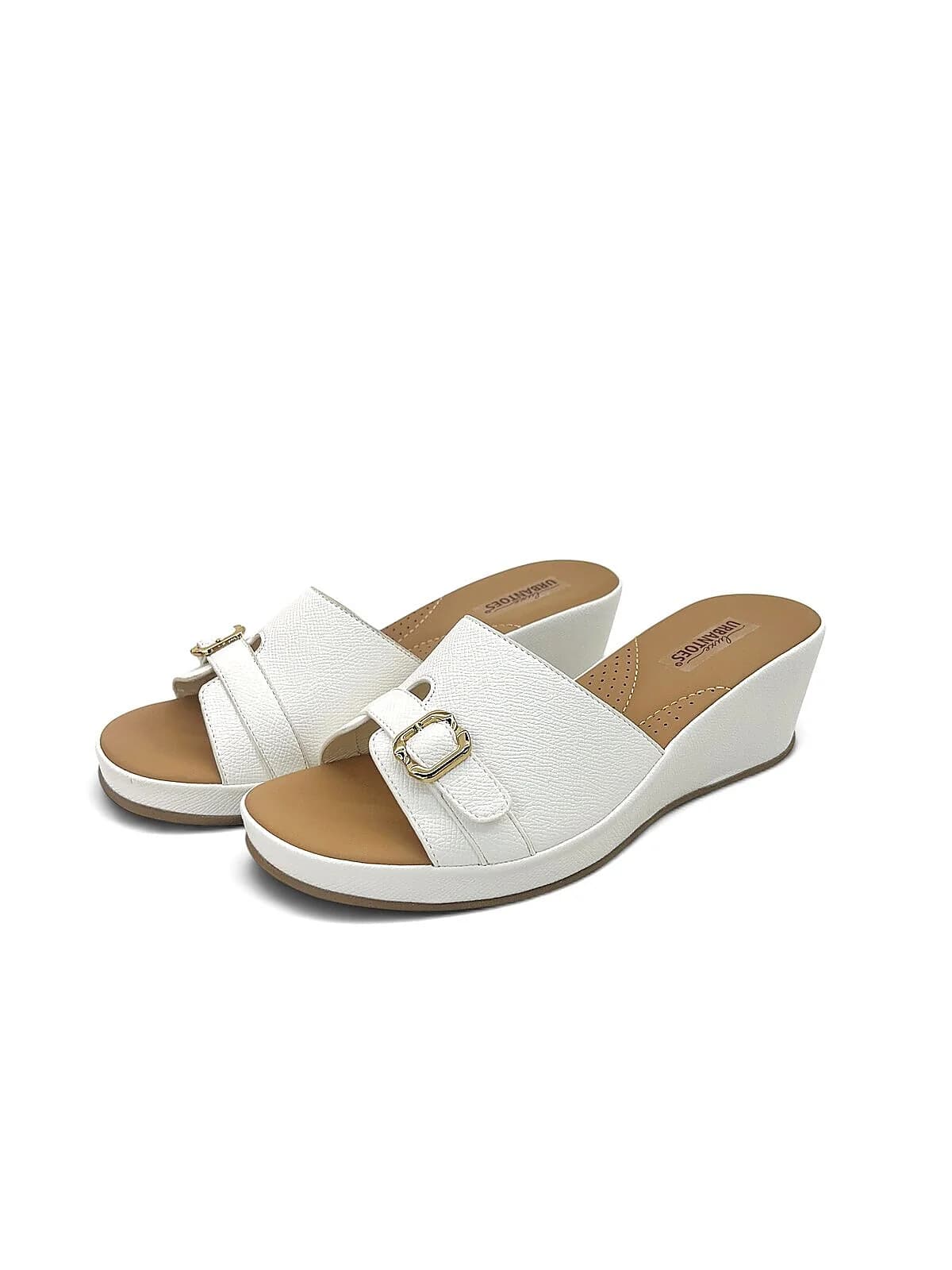 White Wedge Sandals for Women Daily Wear | UrbanToes