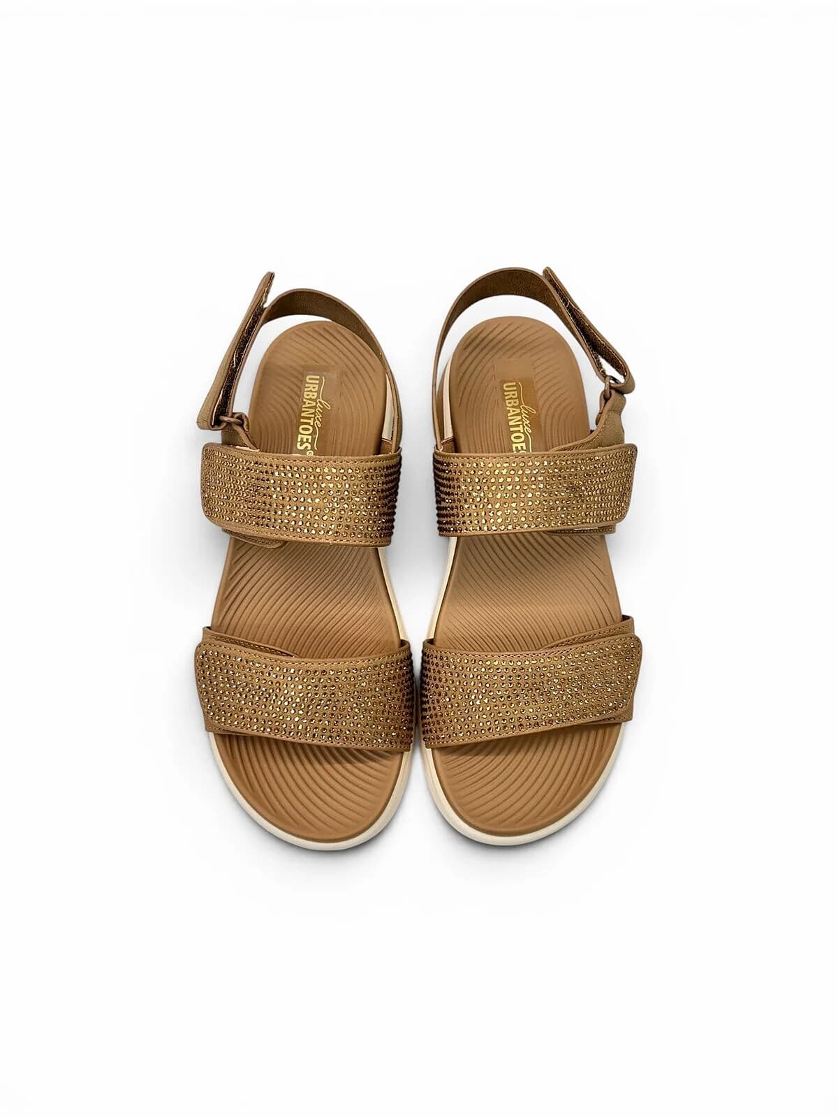 Brown Comfort Sandals for Women with Adjustable Straps | UrbanToes