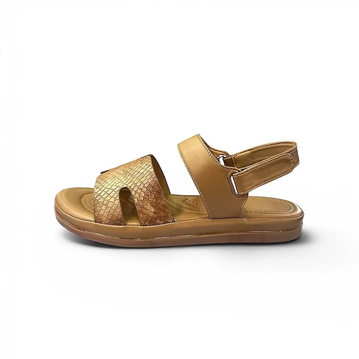 Tan Comfort Sandals for Women with Adjustable Back Strap | UrbanToes - UrbanToes