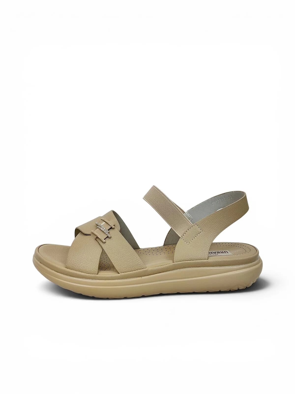 Beige Comfort Sandals for Women Daily Wear | UrbanToes - UrbanToes
