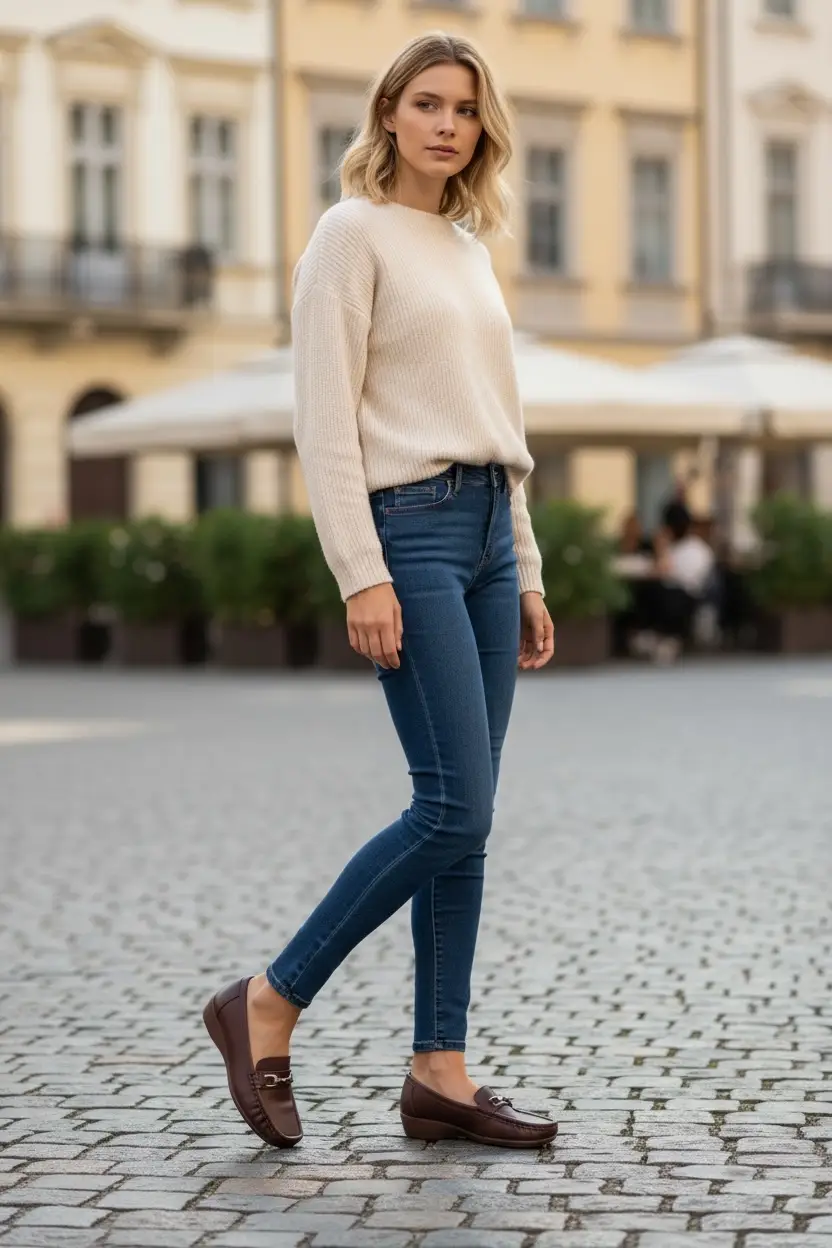 Wine Luxe Platform Loafers