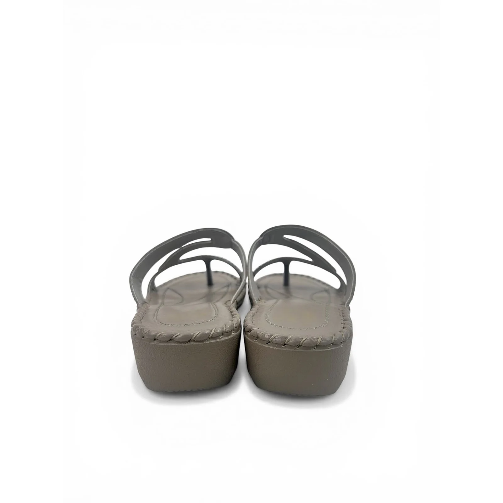 Grey Embellished Toe-Post Comfort Sandals for Women – Urbantoes