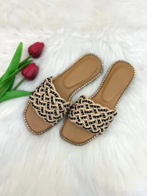 comfortable flat slippers for women