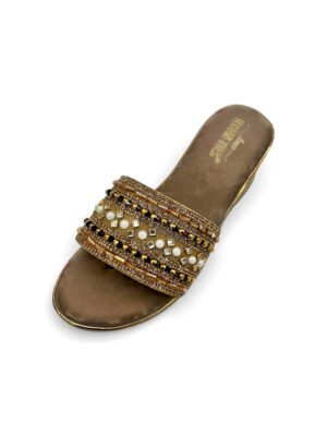 wedge slide sandals