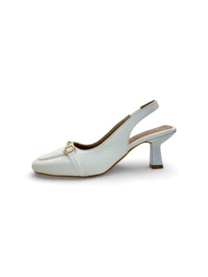 women white slingback heels