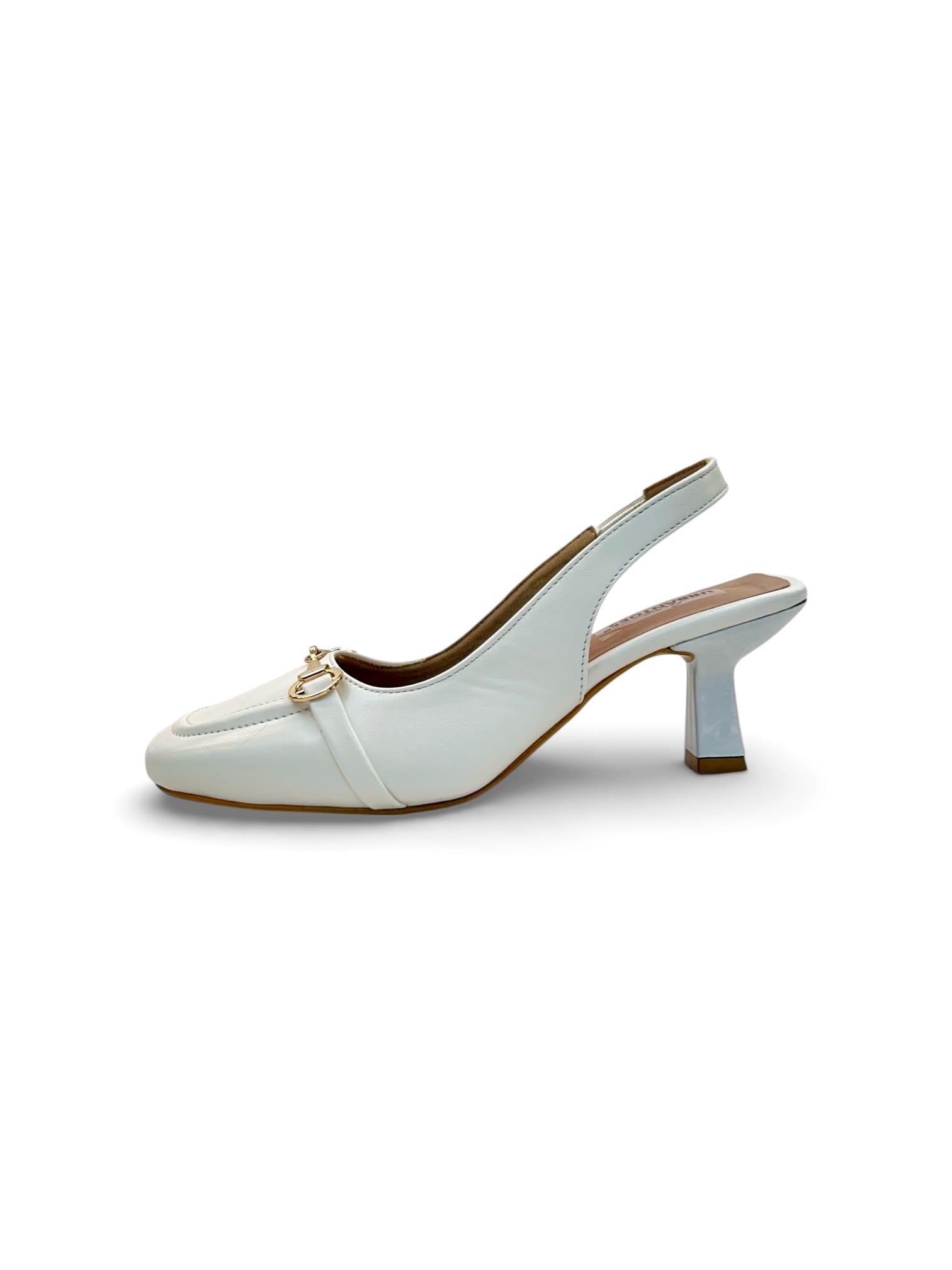 women white slingback heels