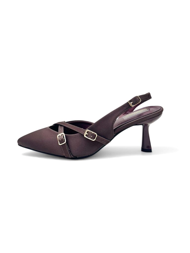 Cherry Pointed Toe Slingback Kitten Heels for Women – Urbantoes India