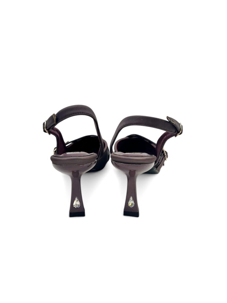 Cherry Pointed Toe Slingback Kitten Heels for Women – Urbantoes India