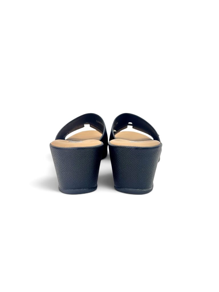 Black Wedge Sandals for Women Daily Wear | UrbanToes