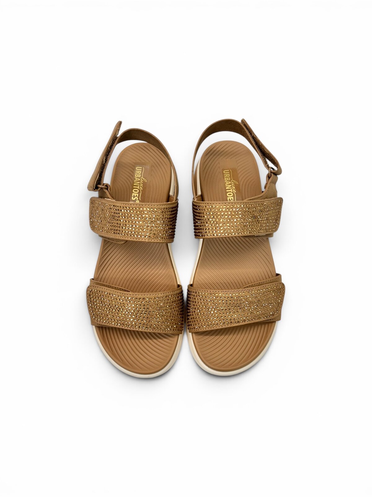 Brown Comfort Sandals for Women with Adjustable Straps | UrbanToes - Image 3