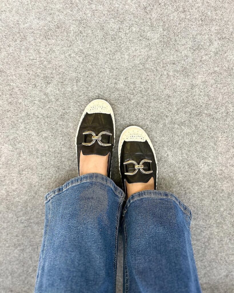 Black Espadrille Mule Shoes for Women Casual Wear | UrbanToes